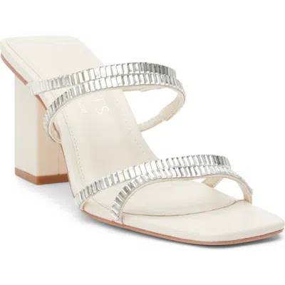 Coconuts By Matisse Aria Rhinestone Sandal In White