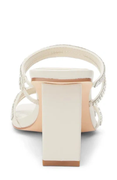 Coconuts By Matisse Aria Rhinestone Sandal In White