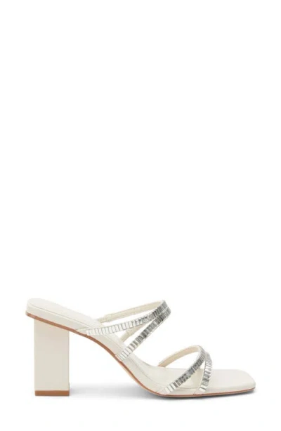 Coconuts By Matisse Aria Rhinestone Sandal In White