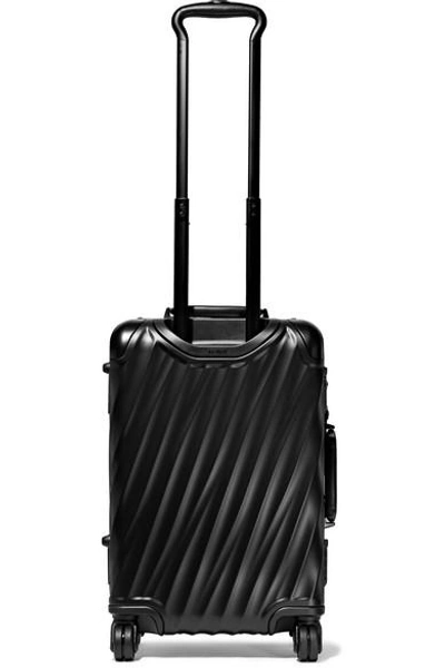 Shop Tumi International Carry-on Aluminum Suitcase In Black