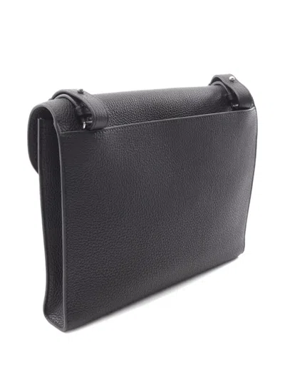 Pre-owned Hermes 2023 Sac Adepeche 29 Shoulder Bag In Black