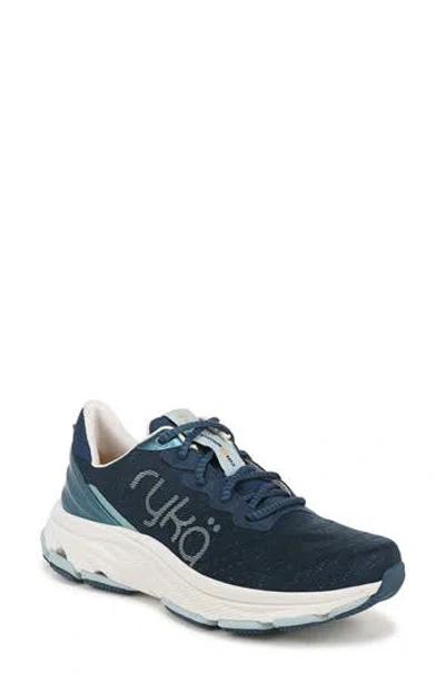 Ryka Rykä Devotion X Max Walking Sneaker In Blue