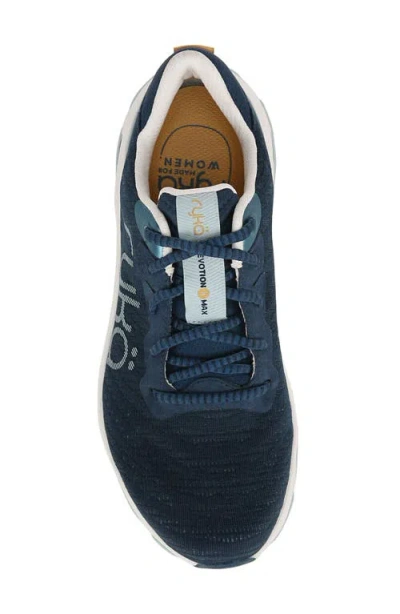 Ryka Rykä Devotion X Max Walking Sneaker In Blue
