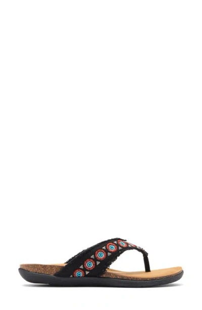 Mykos Jovie Flip Flop In Black