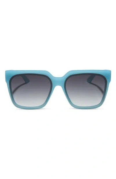 Diff 59mm Thea Paradiso Square Sunglasses In Gray
