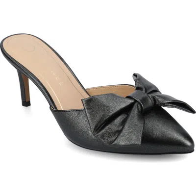 Journee Collection Tiarra Womens Pointed Closed Toe Stiletto Heel Pumps In Black