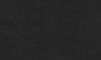 Bebe Rib Midi Dress With Lace Trim In Black