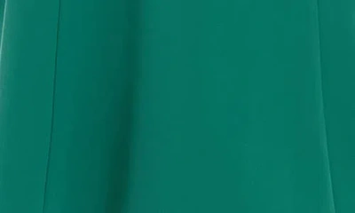 London Times Women's Boat Neck Fit And Flare Dress In Green