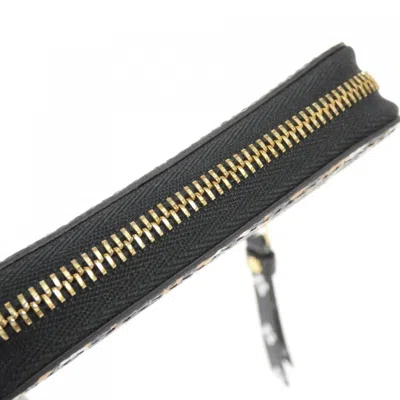 Pre-owned Louis Vuitton Black Coated Canvas Coin Purse/coin Case ()