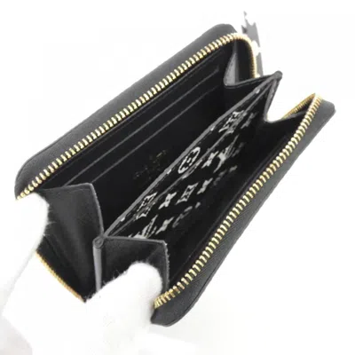 Pre-owned Louis Vuitton Black Coated Canvas Coin Purse/coin Case ()