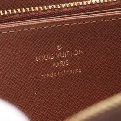 Pre-owned Louis Vuitton Brown Coated Canvas Monogram Pvc Long Wallet (bi-fold) ()