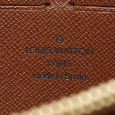 Pre-owned Louis Vuitton Brown Coated Canvas Monogram Pvc Long Wallet (bi-fold) ()
