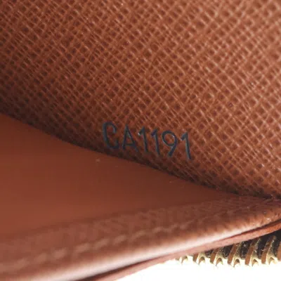 Pre-owned Louis Vuitton Brown Coated Canvas Monogram Pvc Long Wallet (bi-fold) ()
