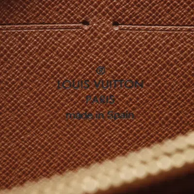 Pre-owned Louis Vuitton Brown Coated Canvas Monogram Pvc Long Wallet (bi-fold) ()