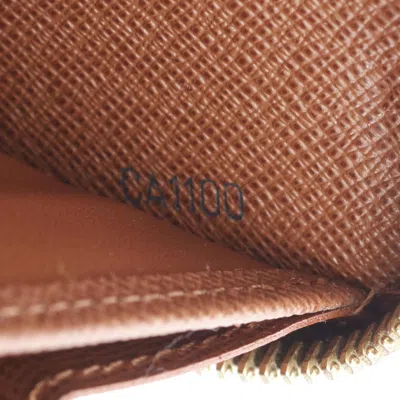 Pre-owned Louis Vuitton Brown Coated Canvas Monogram Pvc Long Wallet (bi-fold) ()