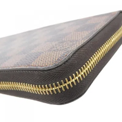 Pre-owned Louis Vuitton Brown Ebene Coated Canvas Coin Purse/coin Case ()