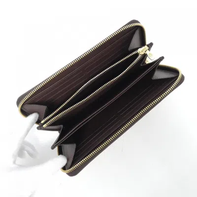 Pre-owned Louis Vuitton Brown Ebene Coated Canvas Coin Purse/coin Case ()