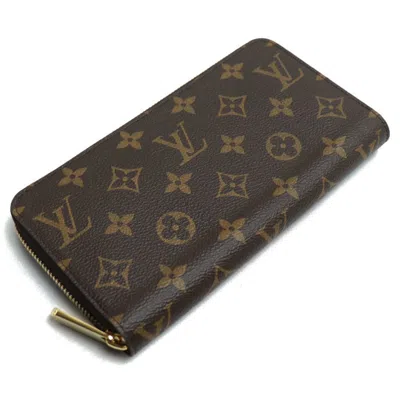 Pre-owned Louis Vuitton Brown Monogram Long Wallet (bi-fold) ()