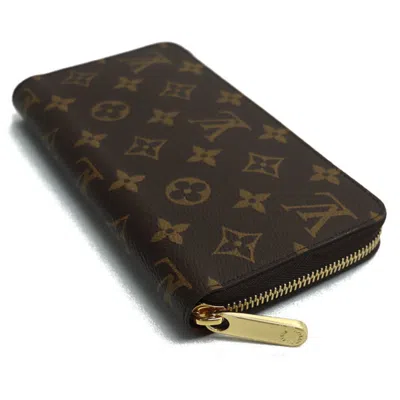 Pre-owned Louis Vuitton Brown Monogram Long Wallet (bi-fold) ()