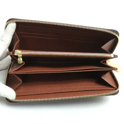 Pre-owned Louis Vuitton Brown Monogram Long Wallet (bi-fold) ()