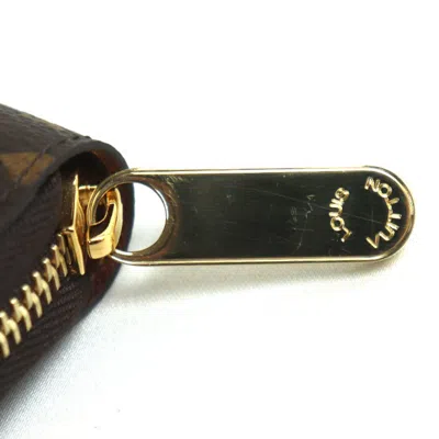 Pre-owned Louis Vuitton Brown Monogram Long Wallet (bi-fold) ()