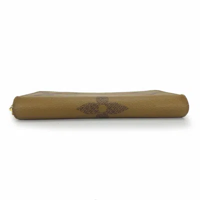 Pre-owned Louis Vuitton Brown Monogram Reverse Long Wallet (bi-fold) ()