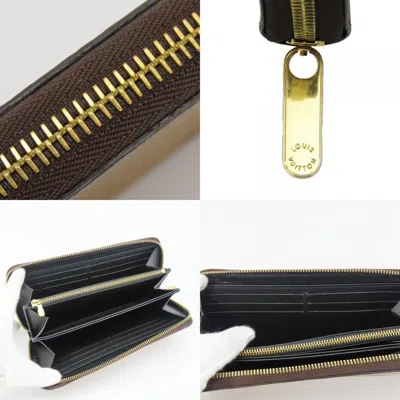 Pre-owned Louis Vuitton Brown Monogram Reverse Long Wallet (bi-fold) ()