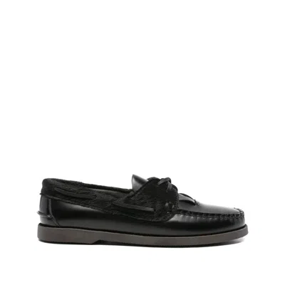 Hereu Saler Nautic Loafers In Black