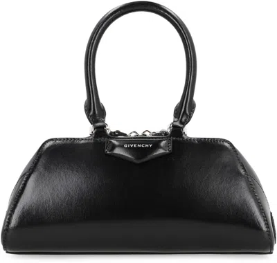 Givenchy Small Antigona Cube East-west Bag In Box Leather In Black