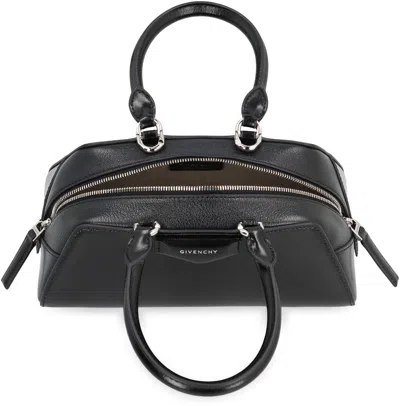Givenchy Small Antigona Cube East-west Bag In Box Leather In Black