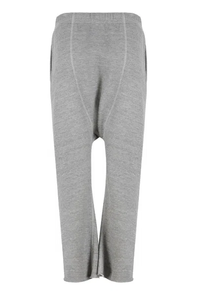 Nili Lotan Cotton Track-pants In Gray