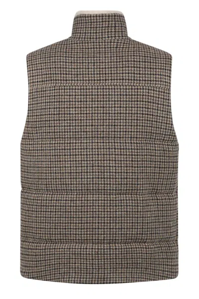 Valstar Oscar Wool Vest In Brown