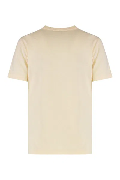 Chloé Cotton Crew-neck T-shirt In Neutral