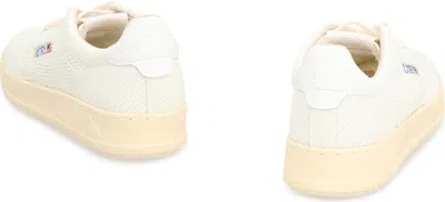 Autry Medalist Easeknit Low-top Sneakers In Beige