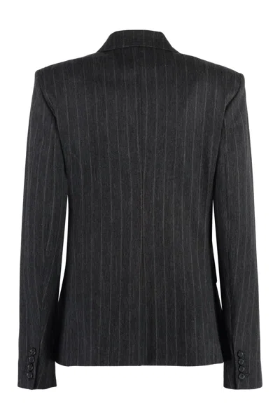Max Mara Ofride Knitted Blazer In Black