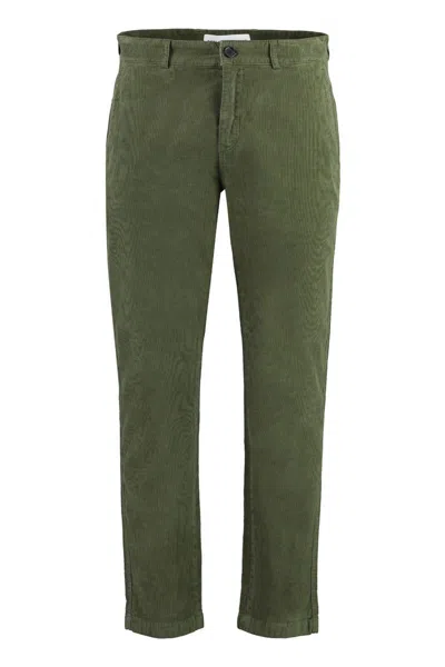 Department Five Department 5 Prince Corduroy Chino-pants In Green