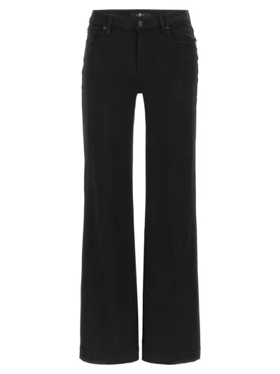 7 For All Mankind Tailorless Dojo Jeans With Front And Back Pockets In Gray