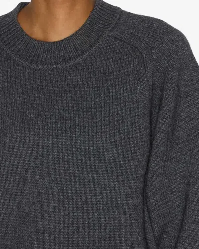 Isabel Marant Leandra Pullover In Gray