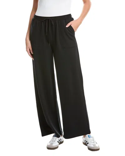 Splendid Supersoft Wide Leg Pant In Black