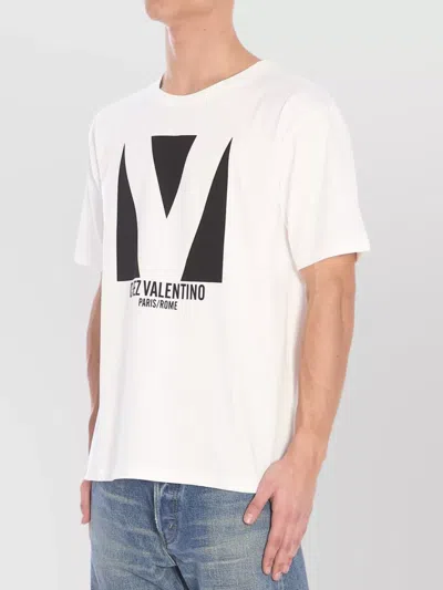Valentino T-shirt Logo In White