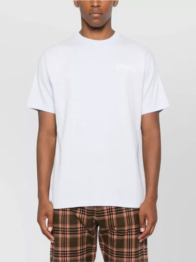Kenzo Back Graphic Print Short Sleeves In White