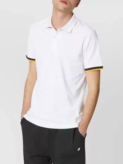 K-way Vincent Polo Shirt In White
