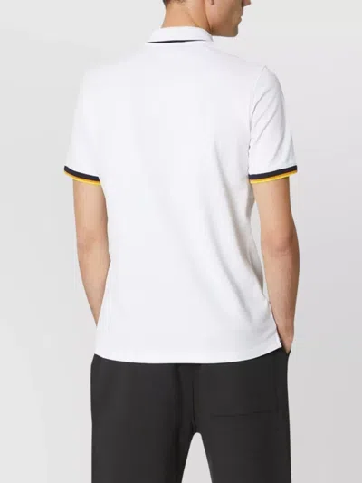 K-way Vincent Polo Shirt In White