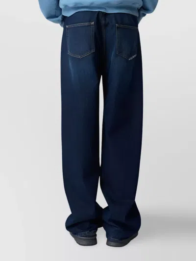 Axel Arigato Hoodie Cotton Printed Back In Blue