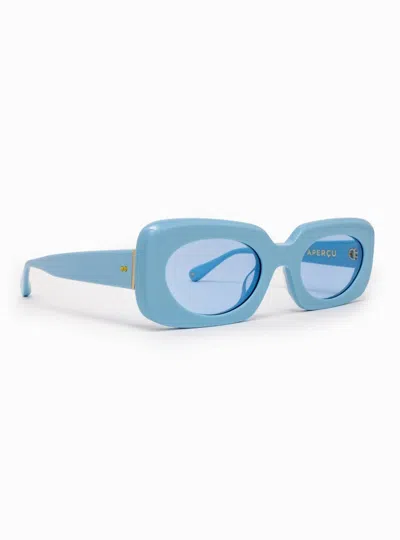 Aperçu Eyewear Women's Alyssa 01 Sunglasses In Sky In Blue