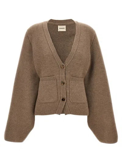 Khaite Scarlet' Cardigan In Brown