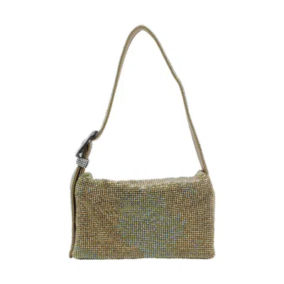 Benedetta Bruzziches Vutty La Mignon Crystal-embellished Shoulder Bag In Green