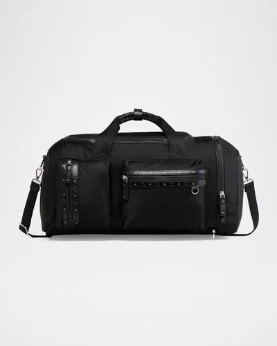 Mcm Ottomar Weekender Backpack In Black