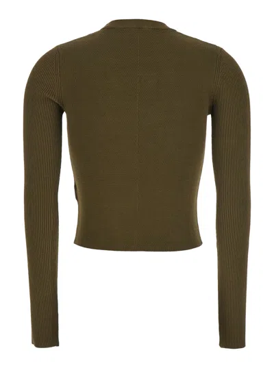 Diesel Top "m-valari" In Green