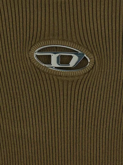 Diesel Top "m-valari" In Green